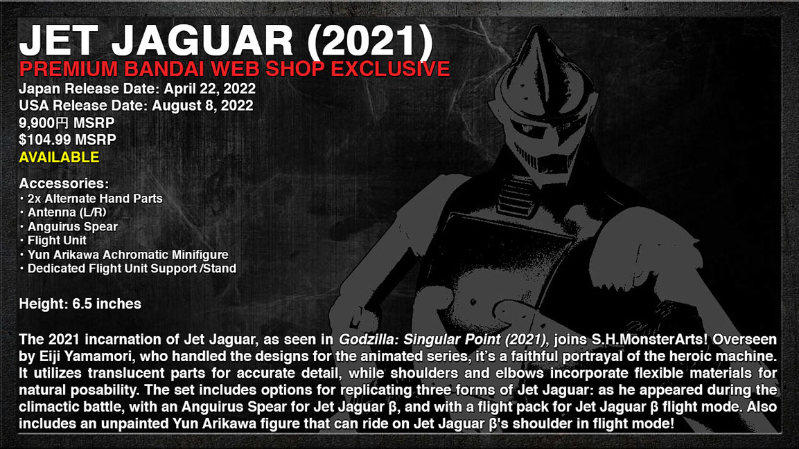 Jet Jaguar 2021